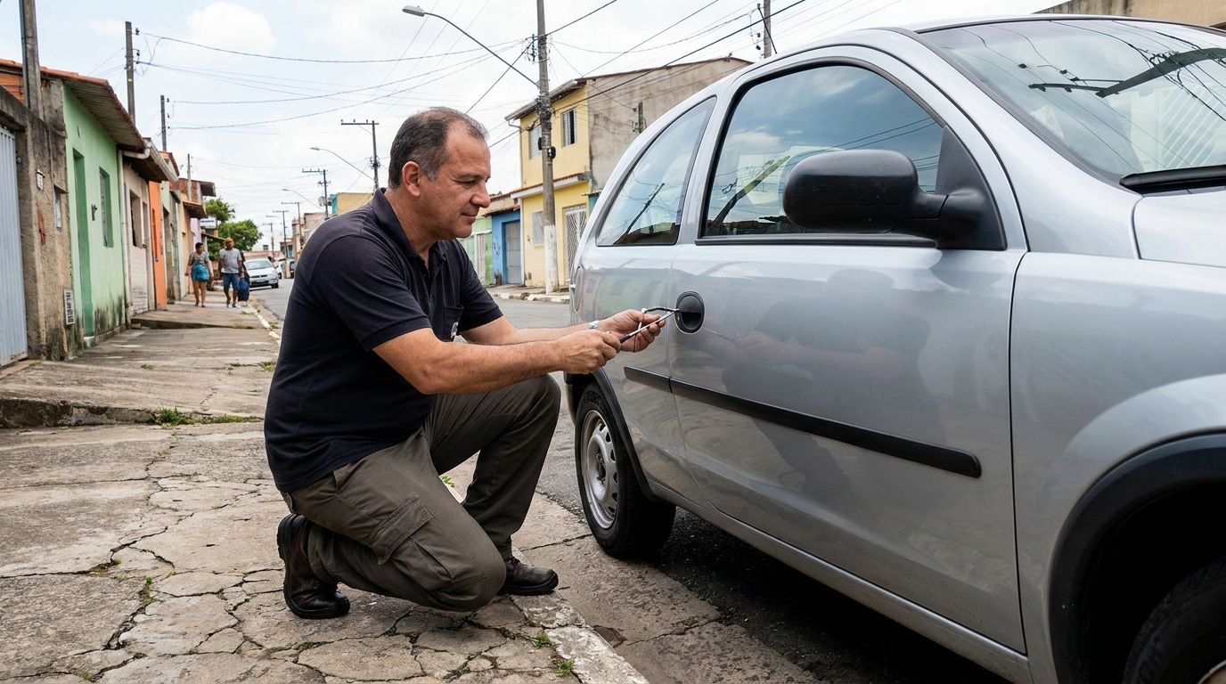 Abertura de carro sem danos por chaveiro em Cascavel‑PR